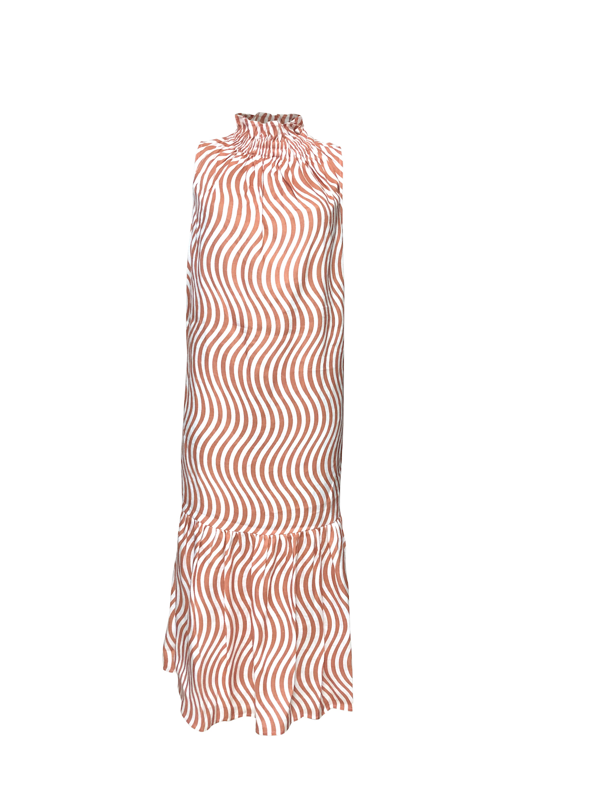 NEUHEITEN Garland Maxikleid Terracotta Wave